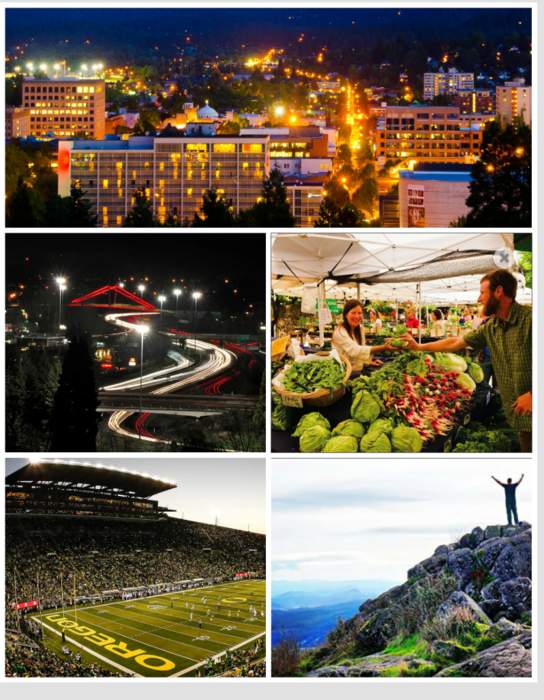 Eugene, Oregon: Second largest city in Oregon, United States