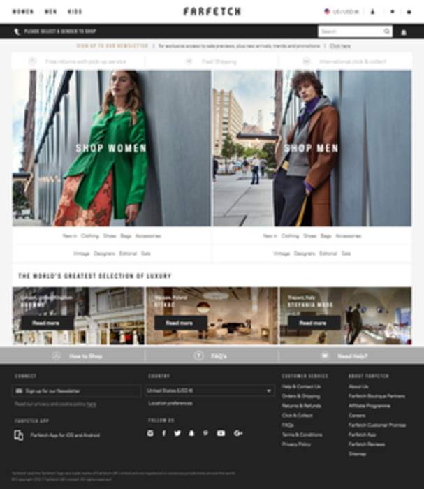 Farfetch: Online fashion retail platform