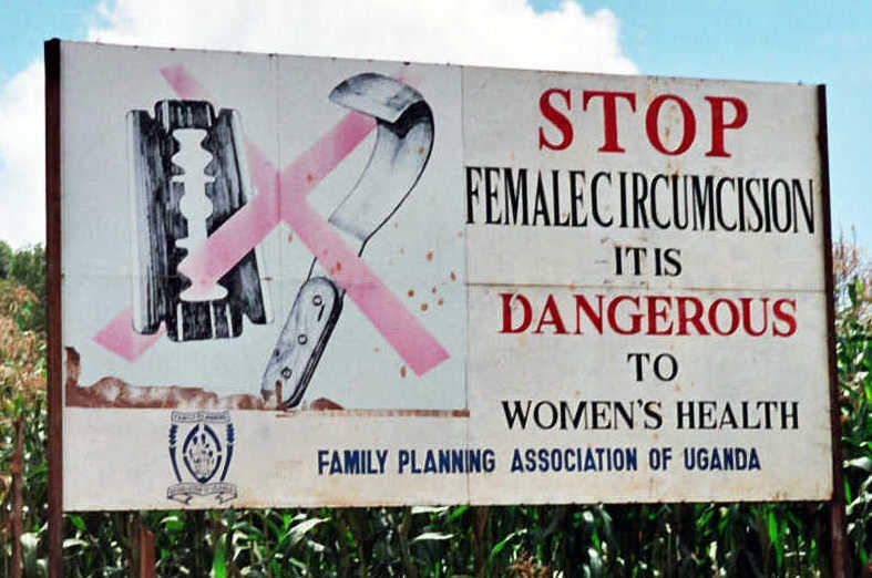 Female genital mutilation: Ritual cutting or removal of some or all of the vulva