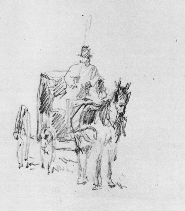 Fiacre (carriage): Horse-drawn four-wheeled carriage