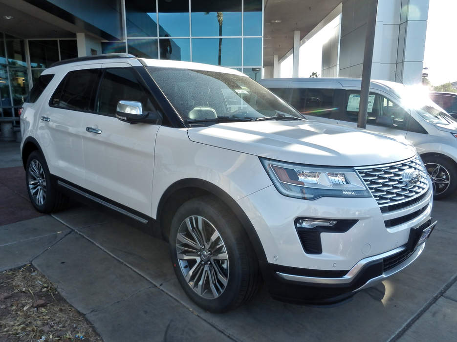 Ford Explorer: Range of SUVs manufactured by the Ford Motor Company