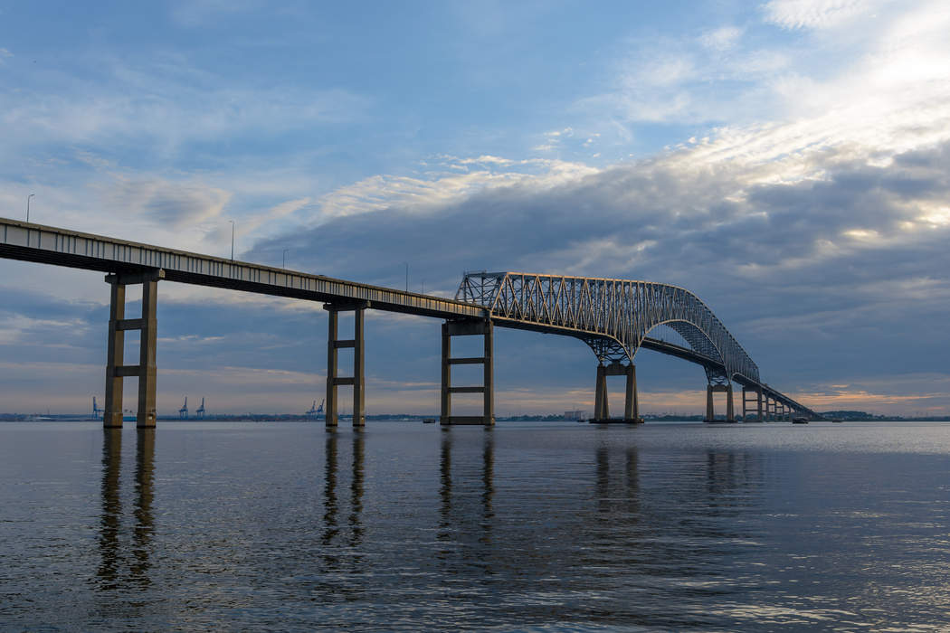 Francis Scott Key Bridge (Baltimore): Bridge in Maryland, U.S. (1977–2024)