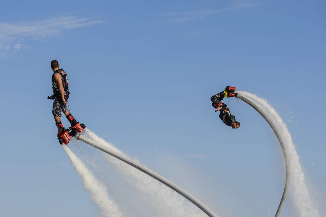 Franky Zapata: French personal watercraft pilot (born 1978)