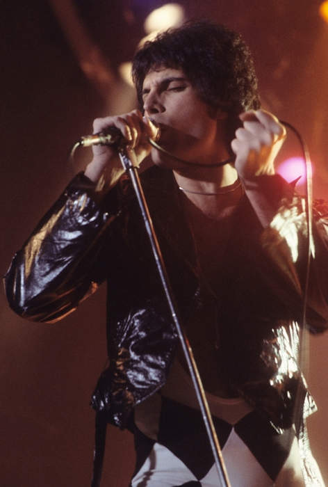 Freddie Mercury: British rock musician; frontman of Queen (1946–1991)