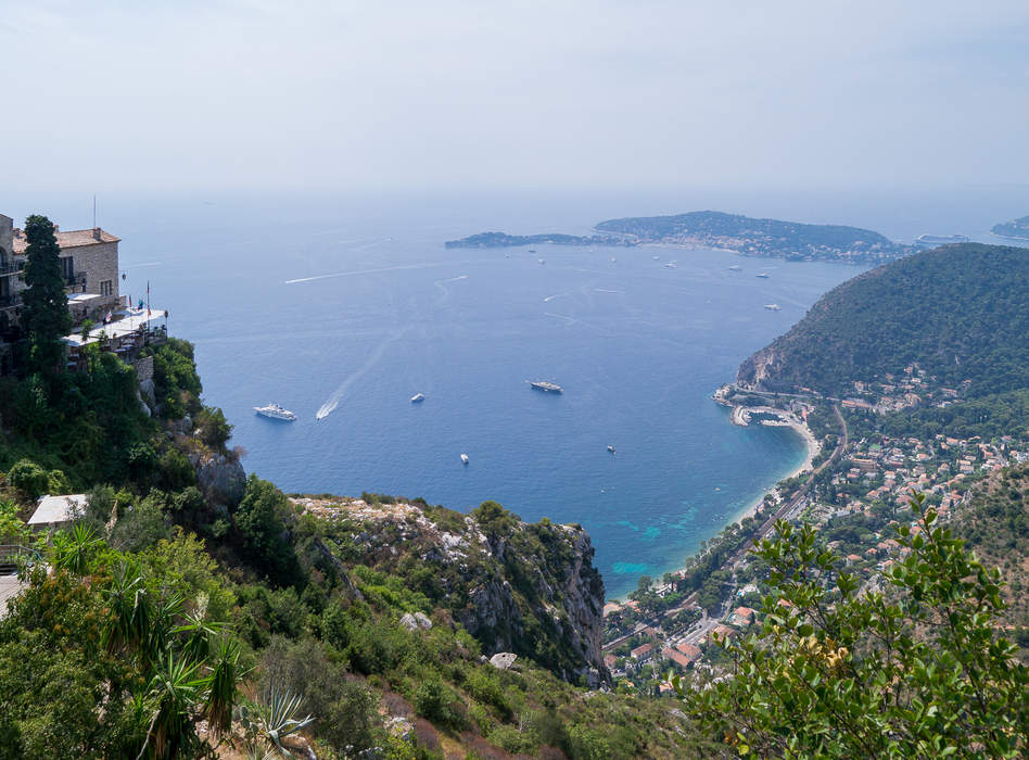 French Riviera: Mediterranean coast in Southeastern France and Monaco