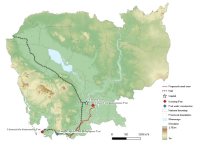 Funan Techo Canal: Proposed Cambodian infrastructure project