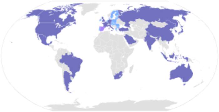 G20: Forum of 19 countries along with EU and AU