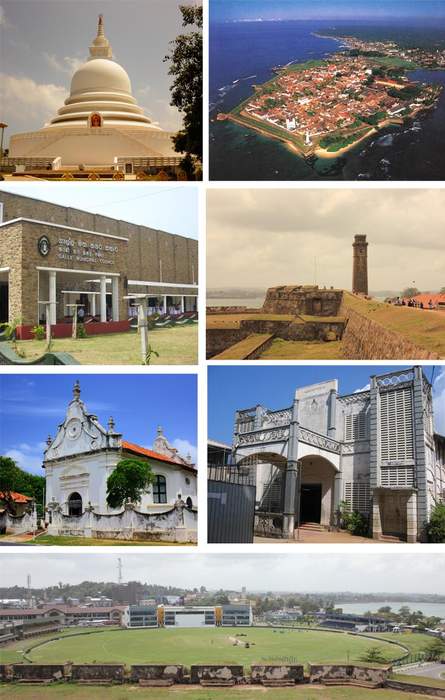 Galle: City in Southern Province, Sri Lanka