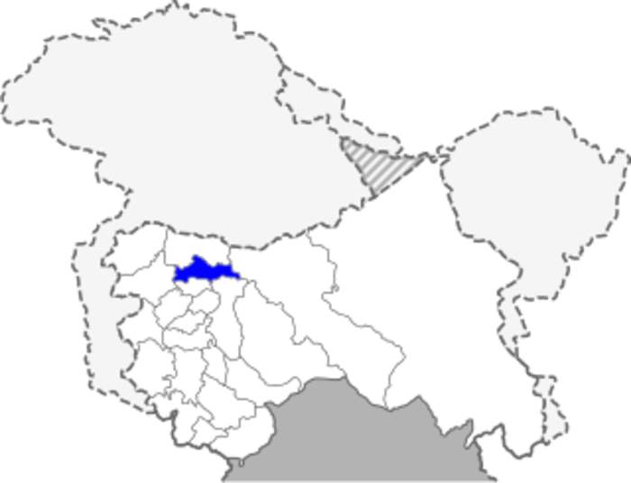 Ganderbal district: District of Jammu and Kashmir administered by India