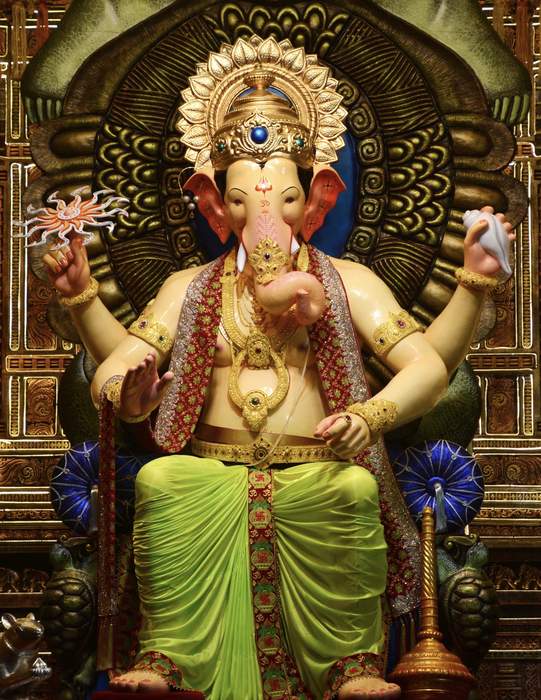 Ganesh Chaturthi: Hindu festival commemorating the birth of the Hindu god Ganesha