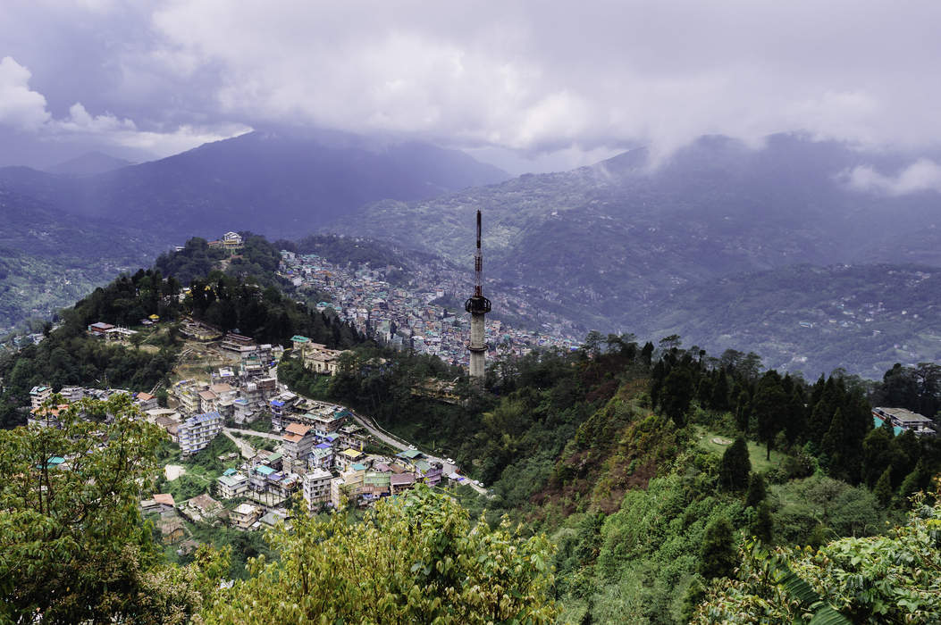 Gangtok: Capital city of Sikkim, India
