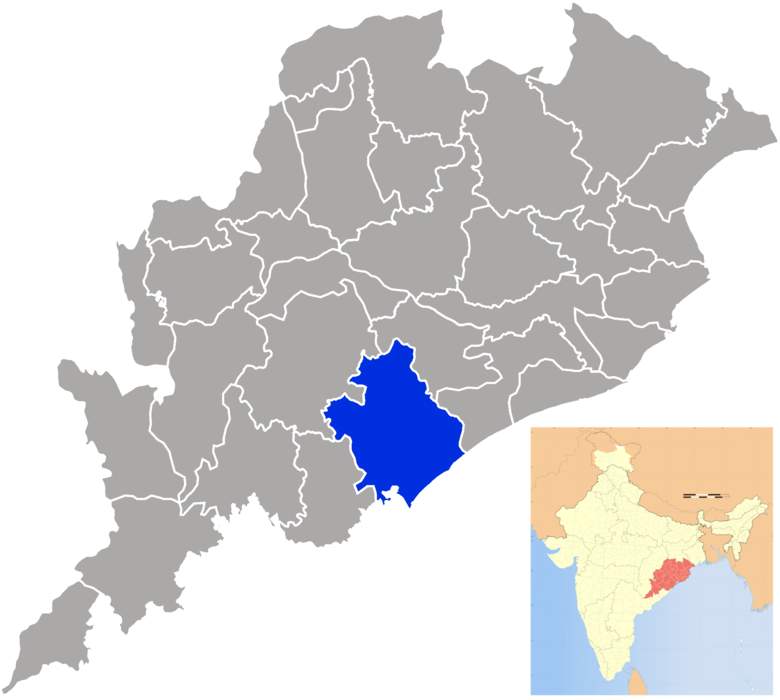 Ganjam district: District of Odisha in India