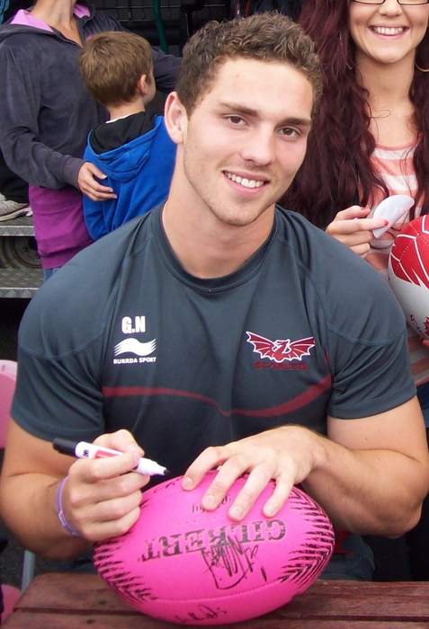 George North: Wales and British Lions international rugby union player (born 1992)