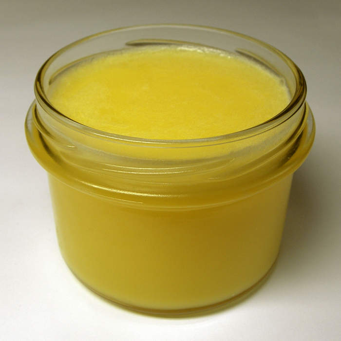 Ghee: Type of clarified butter from India