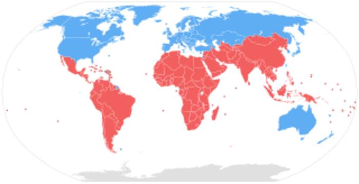 Global North and Global South: Terms that denote two groups of countries