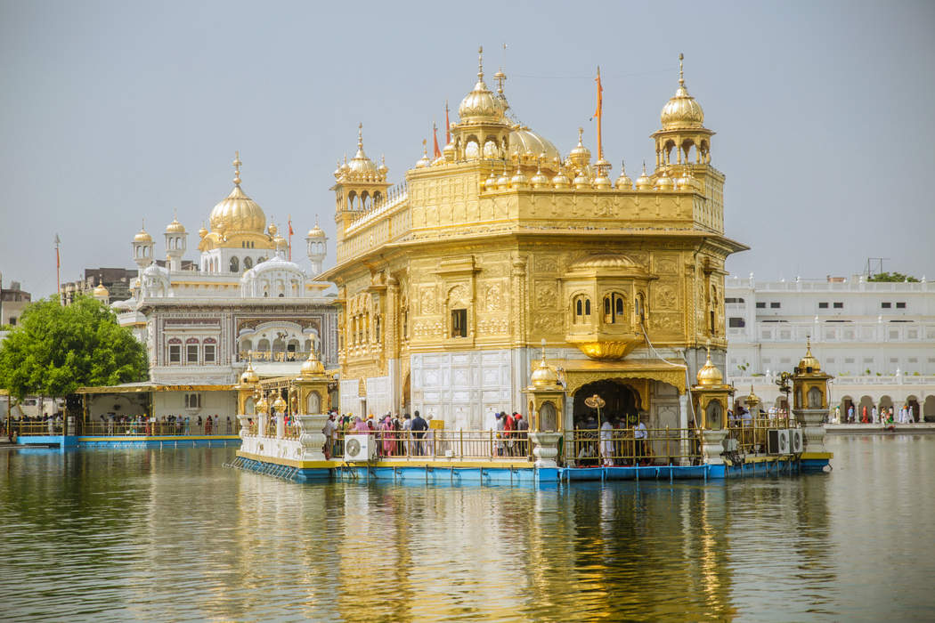 Golden Temple: Sikh religious site in Amritsar, Punjab, India