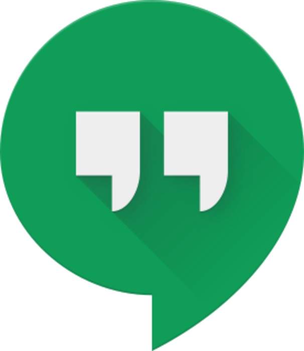 Google Hangouts: Communication software developed by Google