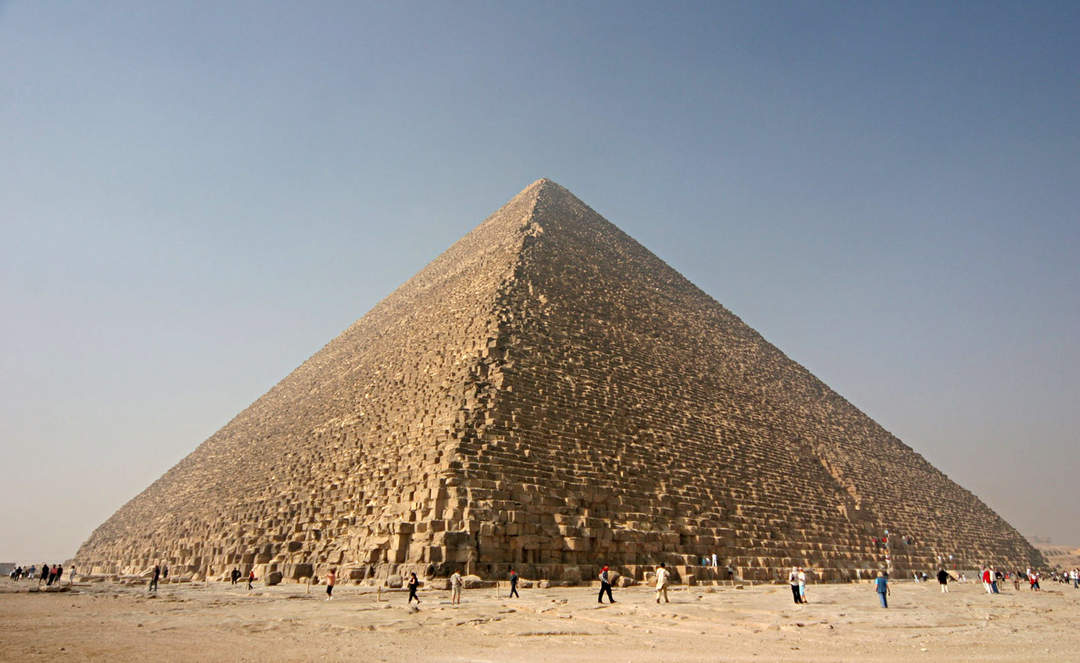 Great Pyramid of Giza: Largest pyramid in the Giza Necropolis, Egypt
