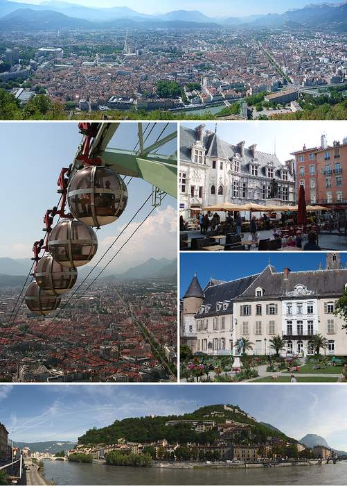 Grenoble: Prefecture and commune in Auvergne-Rhône-Alpes, France
