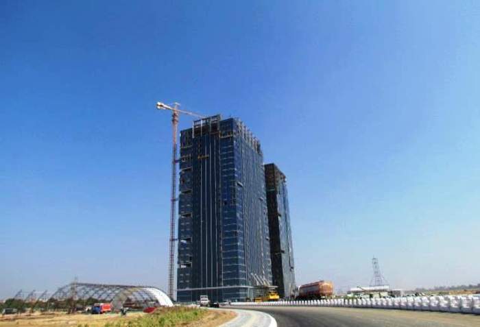 GIFT City: Business district under construction in Gujarat, India