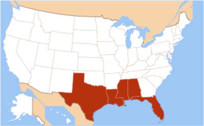 Gulf Coast of the United States: Coastline in the United States
