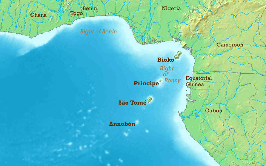 Gulf of Guinea: Northeasternmost part of the tropical Atlantic Ocean