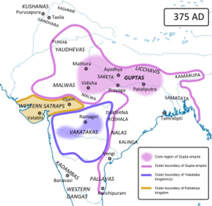 Gupta Empire: Ancient Indian empire (c. 3rd century CE – 575 CE)
