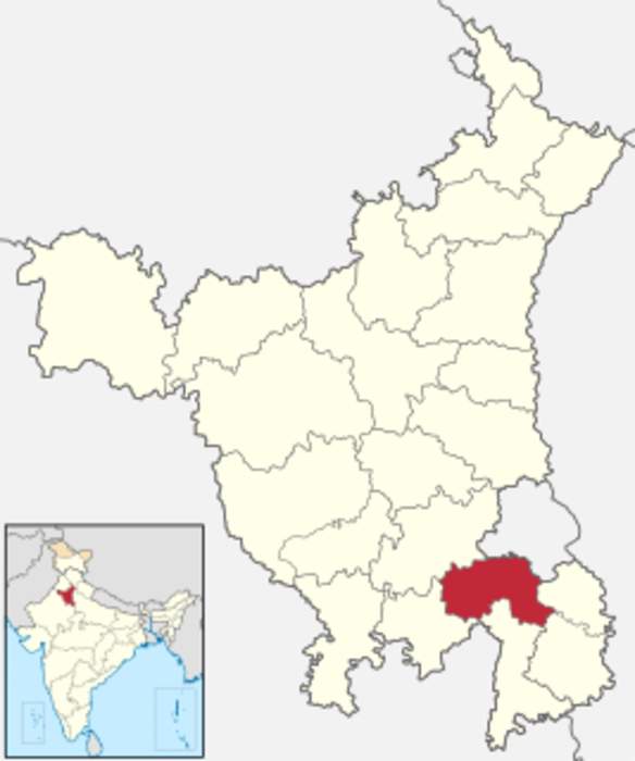 Gurgaon district: District in Haryana, India