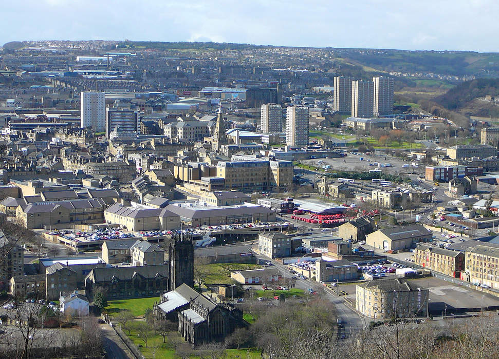 Halifax, West Yorkshire: Minster and market town in West Yorkshire, England