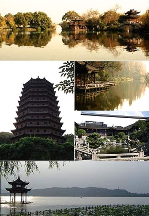 Hangzhou: Prefecture-level and sub-provincial city in Zhejiang, China