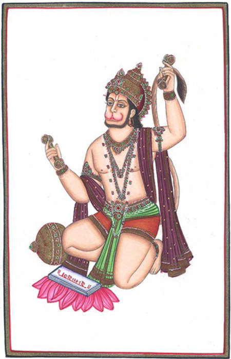 Hanuman: Hindu god and a companion of the god Rama