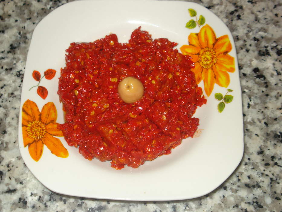 Harissa: North African hot chili pepper paste