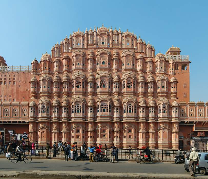 Hawa Mahal: Palace in Jaipur, Rajasthan, India
