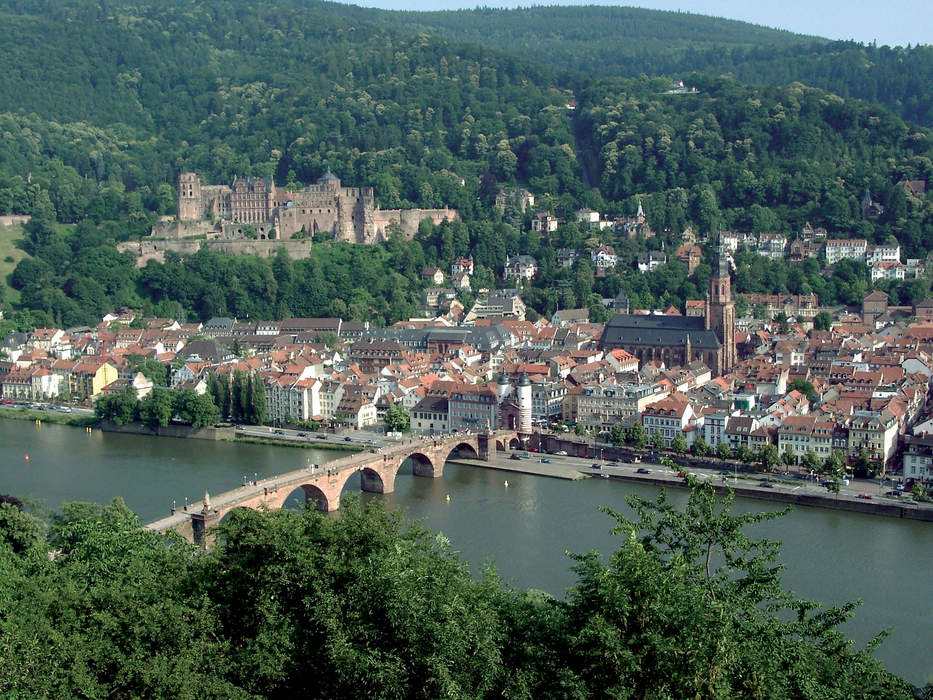Heidelberg: Town in Baden-Württemberg, Germany