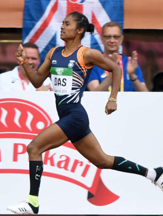 Hima Das: Indian 400m sprinter
