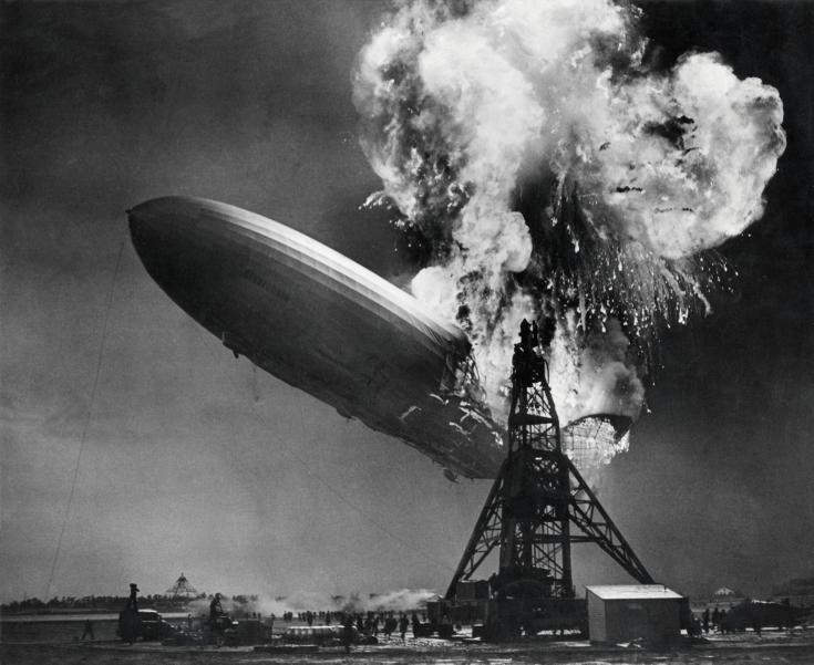 Hindenburg disaster: 1937 airship fire in New Jersey, U.S.