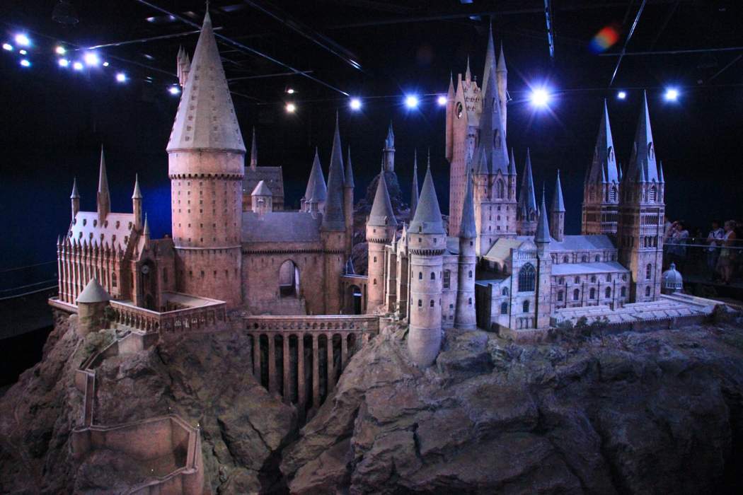 Hogwarts: Fictional British school of magic from the Harry Potter universe