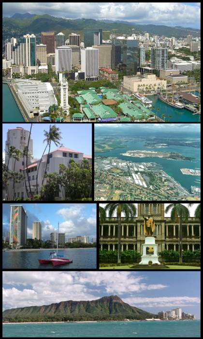 Honolulu: Capital and the largest city of Hawaii