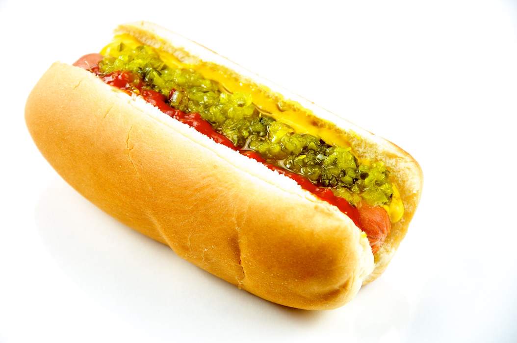 Hot dog: Sausage in a bun