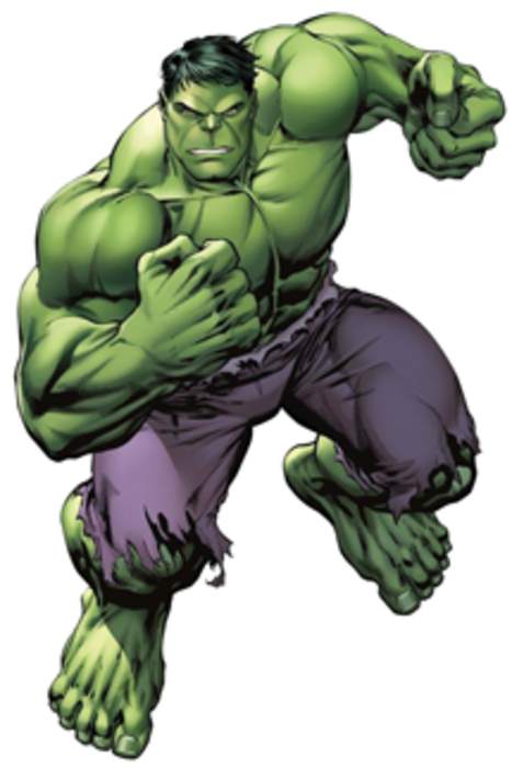Hulk: Comic book superhero (introduced 1962)