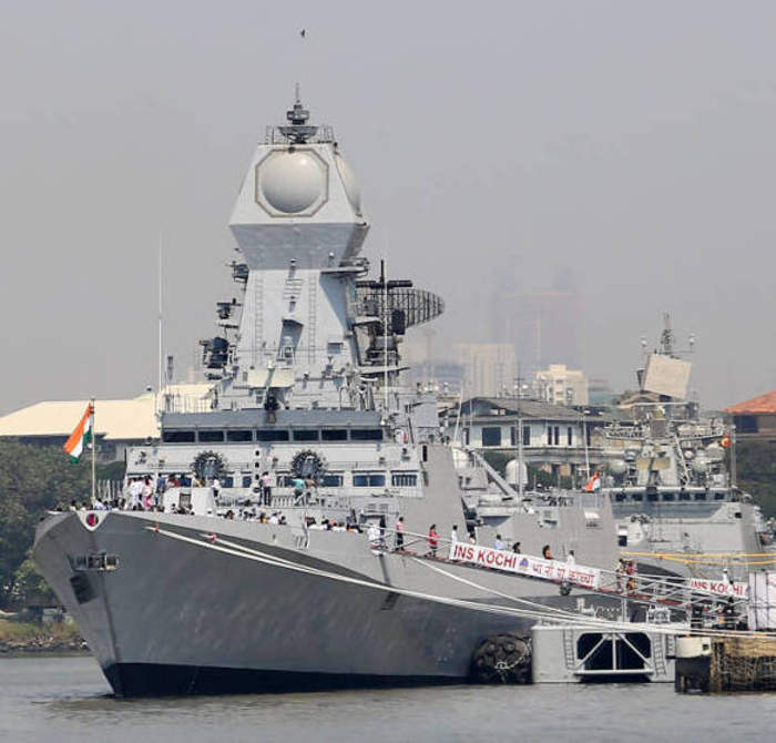 INS Kochi: Indian Kolkata-class stealth guided-missile destroyer