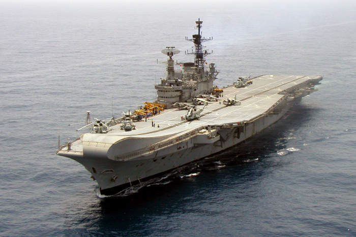 INS Viraat: Centaur Class aircraft carrier operated by Indian navy