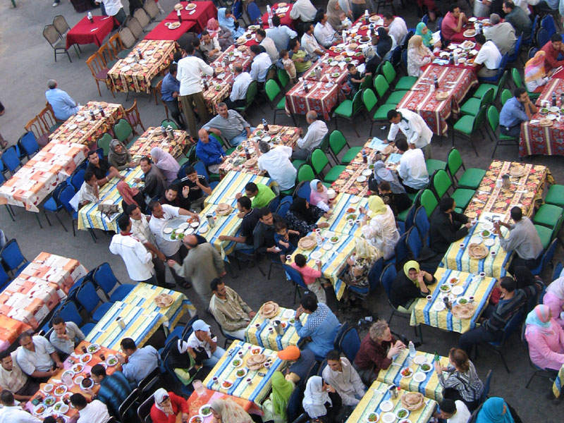 Iftar: Meal ending the daily fast during Ramadan