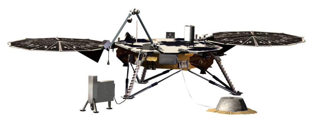 InSight: Mars lander, arrived November 2018