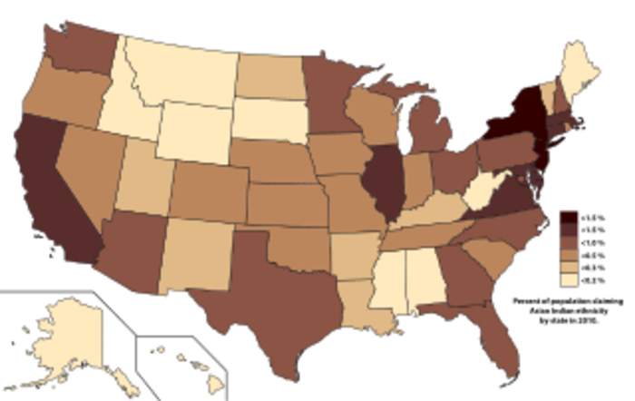 Indian Americans: Americans of Indian birth or descent