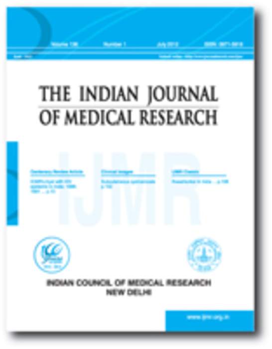 Indian Journal of Medical Research: Academic journal