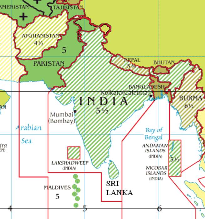 Indian Standard Time: Time zone observed in India; UTC+05:30