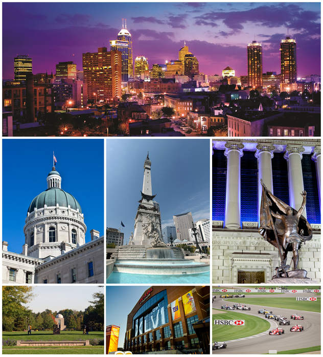 Indianapolis: Capital city of Indiana, United States