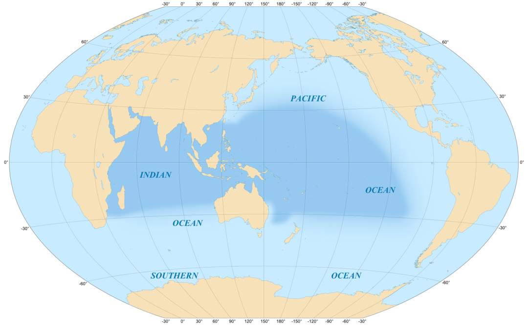 Indo-Pacific: Biogeographic marine region of Earth