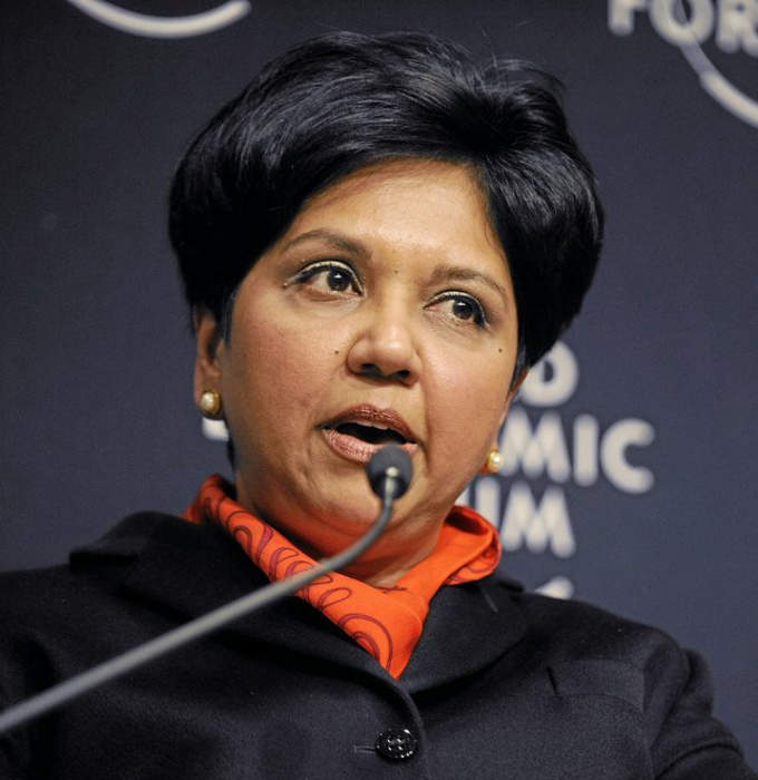 Indra Nooyi: Indian business executive and former CEO of PepsiCo